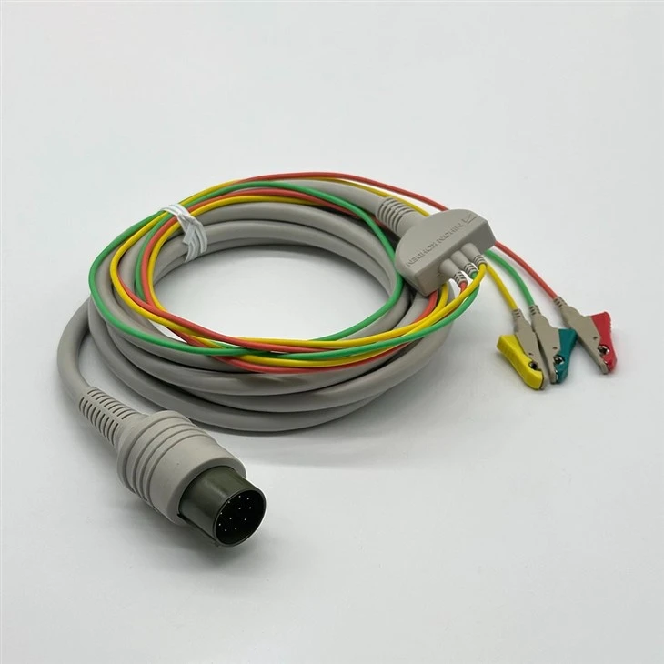 Original Nihon Kohden Ecg Cable 3 Lead Wire K353A