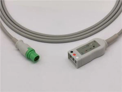 ECG кабел на багажника, съвместим с Drager
