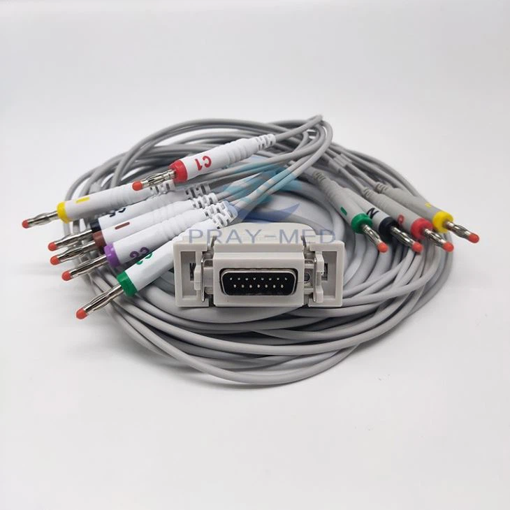 Siemens AHA/ IEC 10 Leads EKG Cable