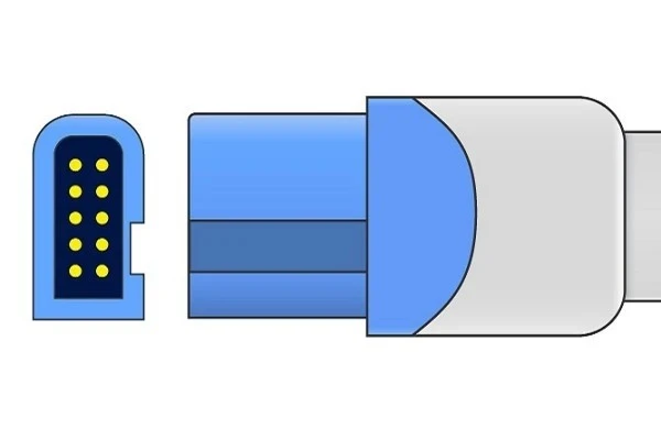 Spacelabs 10-Pin Adult Clip Spo2 Sensor