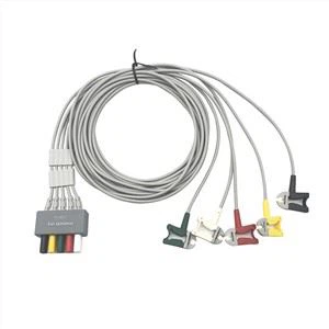 Оригинални Mindray EL6501B 5-отвеждащи ЕКГ LeadWires AHA/IEC